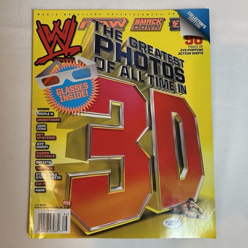 WWE Magazine Lot Of 16 From 2008- 2013 Plus 2 Pro Wrestling Illustrated 2011 - Imagen 3 de 22