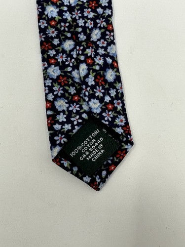 J Crew Tie Lot (4) Men’s Wool Silk Cotton Floral Plaid Neckties *Brand New* - Picture 9 of 10