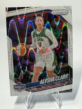 2025 Panini Prizm WNBA Alysha Clark #129 White Seismic