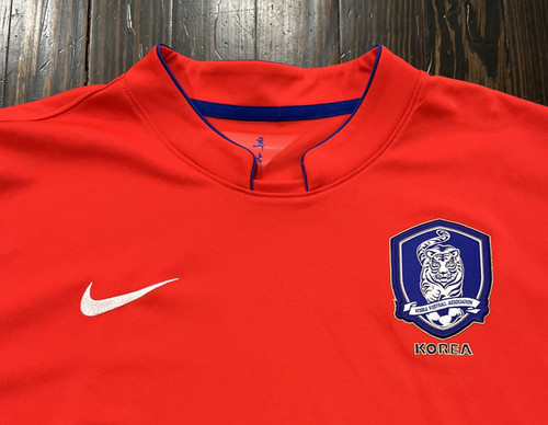 Nike South Korea 2014 Soccer Jersey Men’s 2XL Red Polyester - Bild 5 von 7