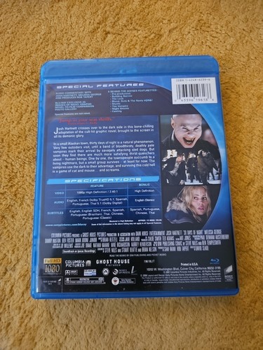 30 Days Of Night 2008 Blu-ray Josh Hartnett Melissa George Columbia - Picture 2 of 5