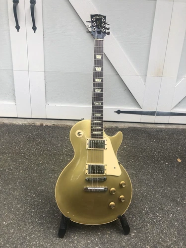 Gibson Les Paul Standard 1989 Gold Top Limited Edition Guitar Made In USA 1989