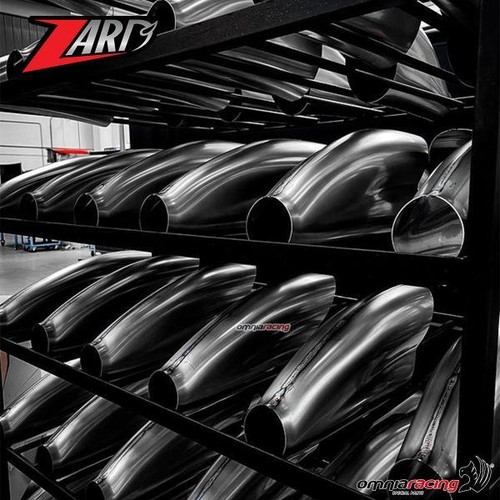Zard impianto scarico completo alto acciaio racing per Triumph Bonneville T120 - Imagen 3 de 5