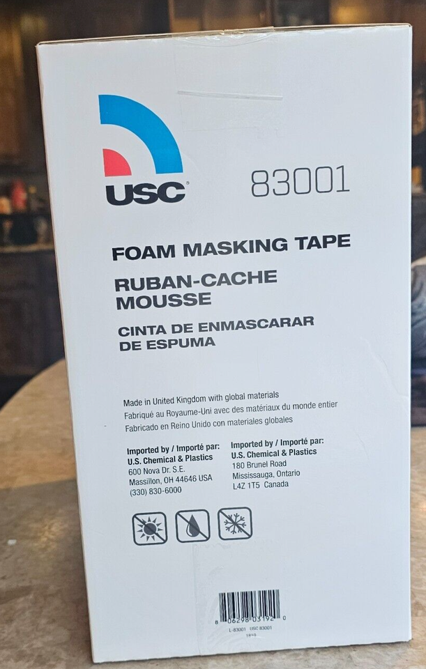 USC 83001 Foam Masking Tape 13mm x 50m eBay