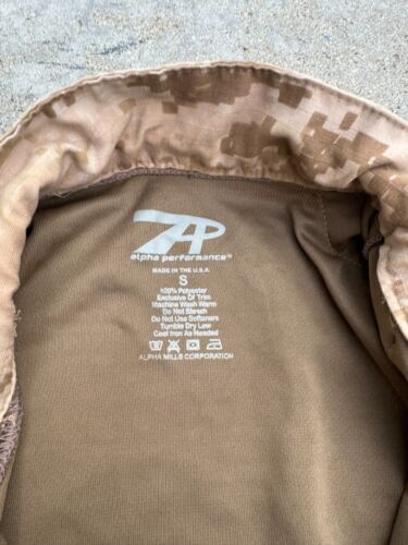 Alpha Performance AOR1 Level 9 Kampfshirt marineblau maßgeschneidert klein normaler Crye - Bild 2 von 5