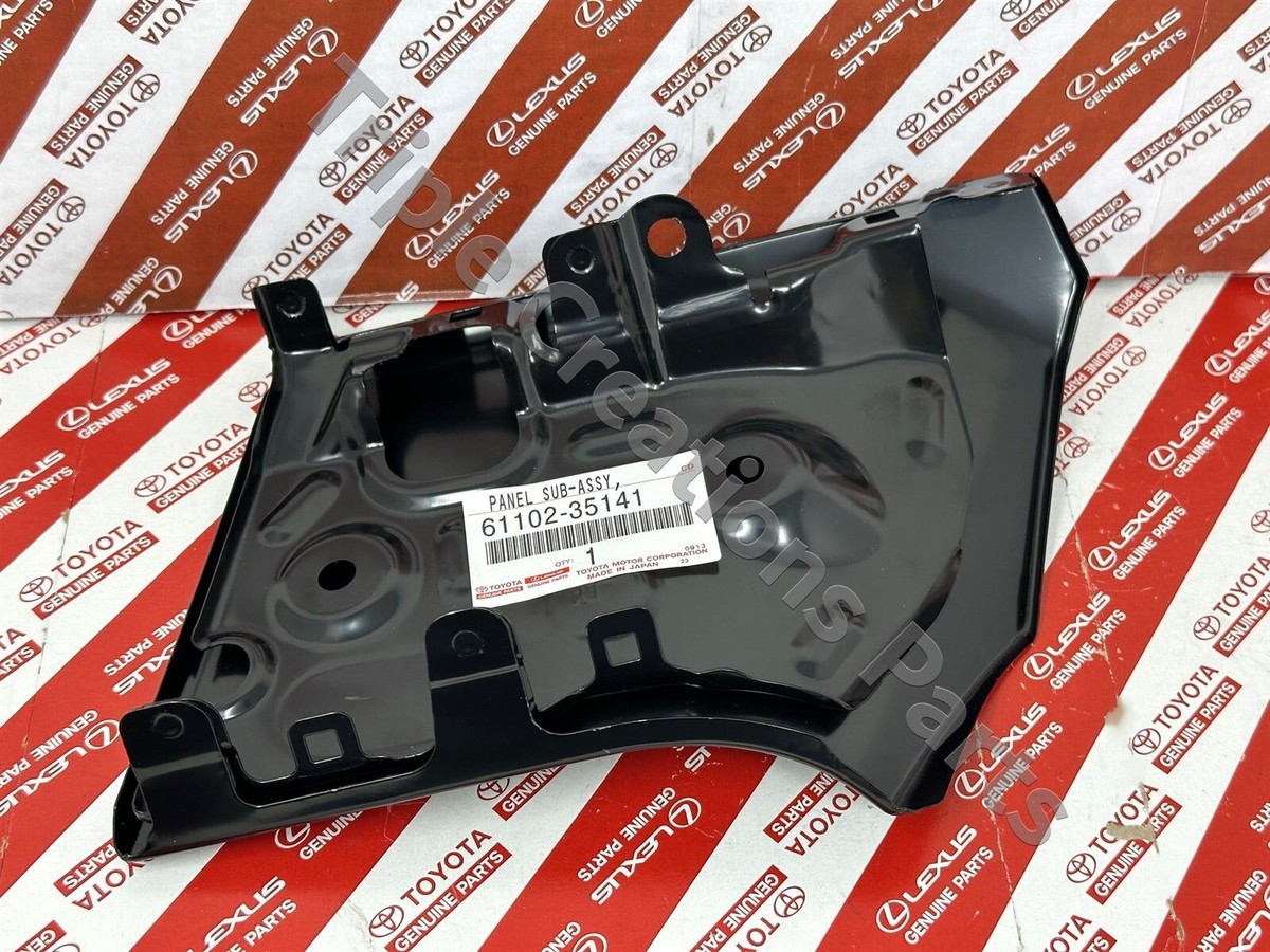 PETROLZ/SIDE　BY　SIDE 61102-35141 Genuine Toyota PANEL, FRONT FENDER SIDE, UPPER