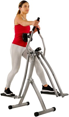 Air Walk Trainer Elliptical Cardio Machine Glider Exercise Gym Equipment Folding eBay