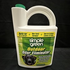 Simple Green Outdoor Odor Eliminator Refill Non-toxic Pet Dog Lawn Patio 1 Gal