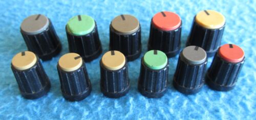 Yamaha EMX 300/200-MC1204 Mixer Knobs-LOT OF 11-D SHAFT-Genuine EMX300/200-Japan - Picture 2 of 6