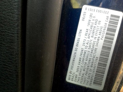 AC Compressor 4 Cylinder Fits 03-04 Golf 3177929 - Bild 2 von 3