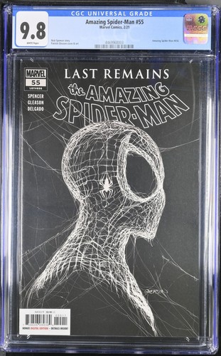 Amazing Spiderman 55 CGC 9.8 WP Patrick Gleason Webhead VARIANT Marvel 1st - Picture 1 of 2