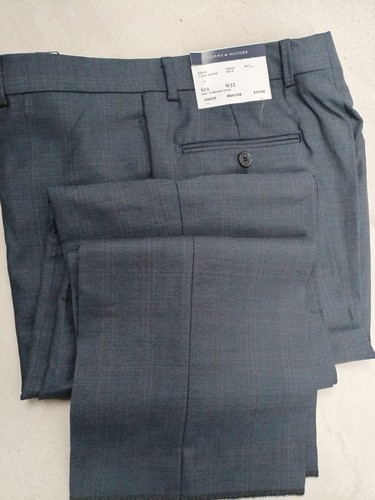 tommy hilfiger mens suit 38 shorts, pants 32 waist 36 long, 2 pcs - Picture 8 of 9