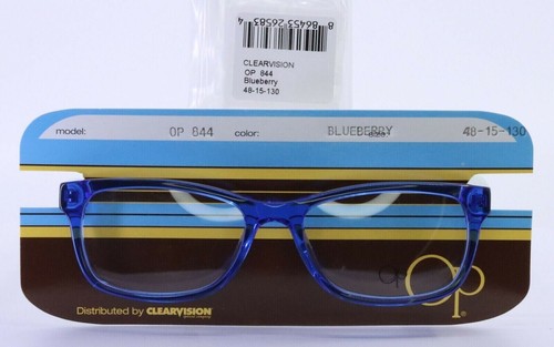 Anteojos rectangulares de borde completo OCEAN PACIFIC OP 844 Blueberry 48-15-130 - Imagen 12 de 12