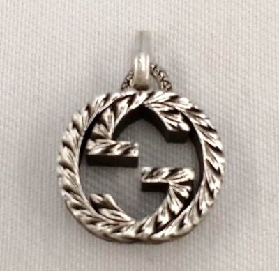 ネックレス・ペンダント GUCCI Interlocking G necklace in silver - YBB479219001 Gucci Interlocking G Pendant Shiny Silver Necklace