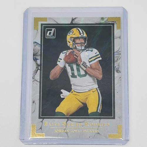 Jordan Love RC Panini Donruss Elite Series Rookies Green Bay Packers QB - Picture 3 of 4