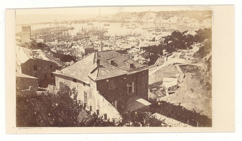 Frankreich Marseille Panorama altes CDV Foto 1880 - Bild 2 von 2