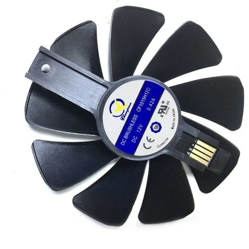 CF1015H12D 95 mm Ersatzlüfter für Saphir Nitro Grafikkarte GPU - Bild 2 von 3