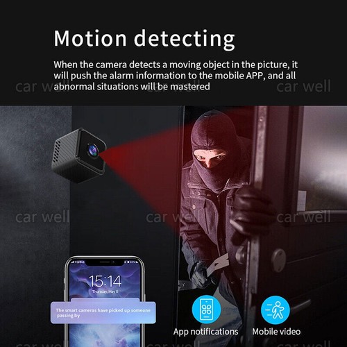 X2 HD 1080P Smart Camera Monitoring Wireless Smart Wifi Remote Night Vision New  - Picture 15 of 18