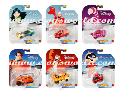 Hot Wheels 1:64 Disney Cartoon Character Cars 2020 H
