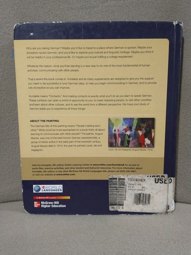 Kontakte A Communicative Approach by Tschirner Nikolai, Terrell 6Th Edition Book - Foto 2 di 6