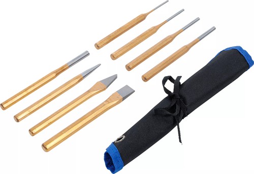 Splintentreiber-Satz Meiße Körner  Länge 150 mm 8-tlg BGS 1658 - Bild 4 von 6