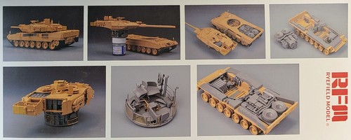 RFM5066 RYE Field MODEL Leopard 2 A6 Main Battle Tank with FULL INt Bausatz 1:35 - Bild 3 von 3