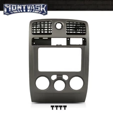 Dash Center Bezel Climate Panel Gray Fit For 2004-2012 Chevy Colorado GMC Canyon