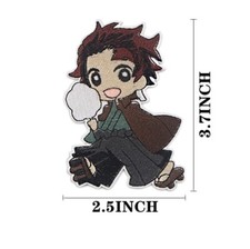 LARGE 3.7 x 2.5  Anime Embroidered IRON ON / SEW ON Appliqu  PATCH