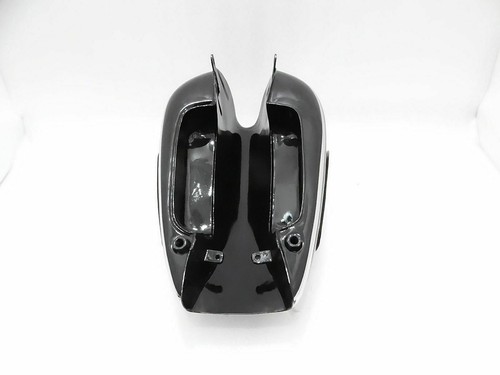 HOREX RESIDENT BOTTOM BLACK CHROME FUEL PETROL TANK - Bild 4 von 7