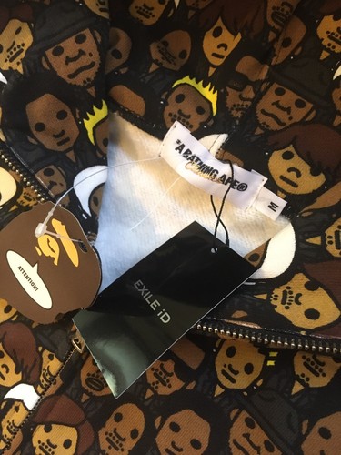 Bape Hoodie size M Bape x Exile Hoodie New/w Tags 2009 Classics Tag Og Nigo Era - Picture 2 of 12