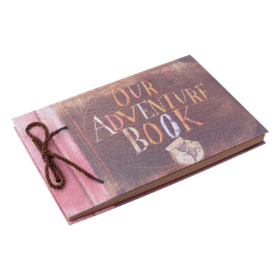 Retro Photo Album Scrapbook Our Adventure Book Memory Anniversary Xmas DIY Gift Retro Photo Album Scrapbook Our Adventure Book Memory Anniversary Xmas DIY Gift