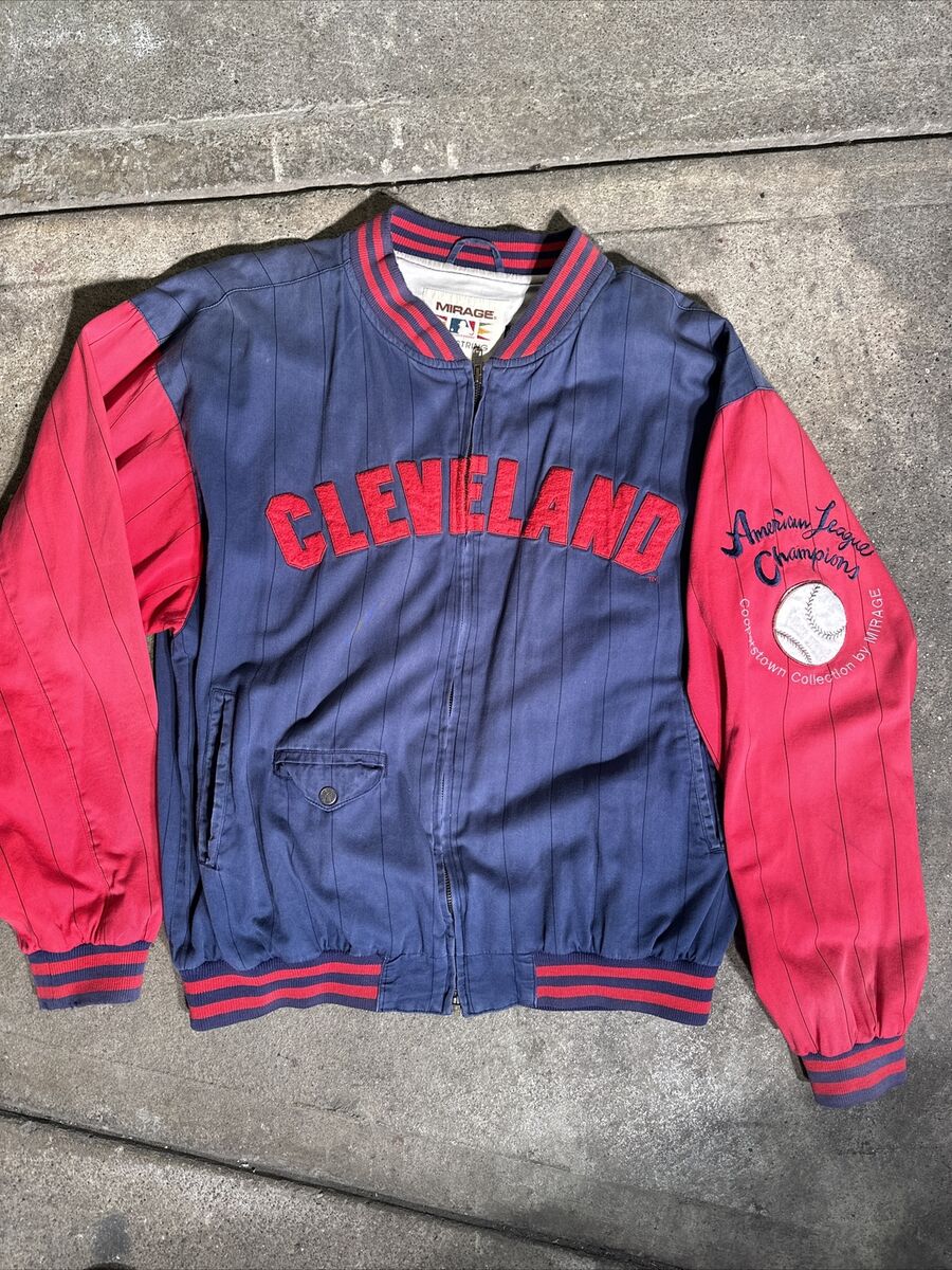 Vintage 90s Cleveland Indians Cooperstown Collection Jacket Vintage 90s Cleveland Indians Cooperstown Collection Jacket