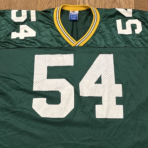 Green Bay Packers Seth Joyner jersey mens size 2XL 52 Champion VTG green - Picture 4 of 6
