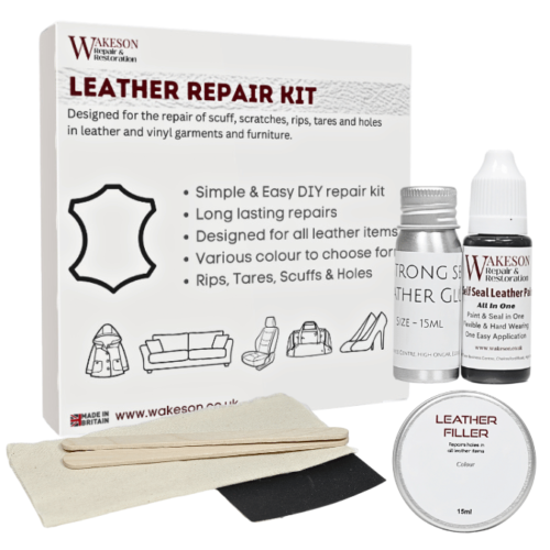 Leather and Vinyl Repair Kit Sofa Car Seats hole filler repair scratch repair - Picture 3 of 20