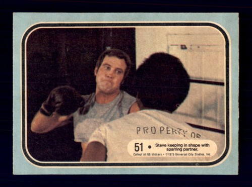 1975 Donruss SIX MILLION DOLLAR MAN  /SEE DROP DOWN MENU FOR CARD U WILL RECIEVE - Picture 97 of 124