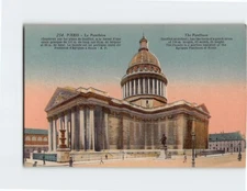 Postcard The Pantheon Paris France