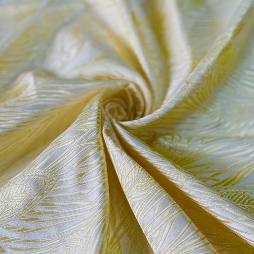Faux Silk Brocade(Peacock Feather Eye)Jacquard Damask Kimono Fabric Material*Bn7 - Picture 36 of 52