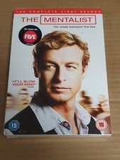 The Mentalist: Season 1 DVD (2010, 6 Disc) Simon Baker 