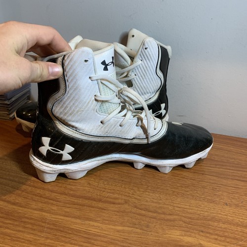 Under Armour Highlight White Football Cleats Men’s 11.5 - Picture 2 of 7