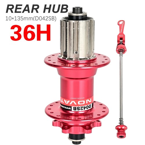 MTB Bike Hub Disc Brake 32/36 Holes Front 2 Raer 4 Bearing 8-11 Speed Thru Axle - Picture 33 of 39