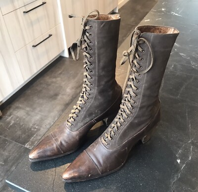 ［n様］VICTORIAN LACE-UP LEATHER BOOTS PXL-20241127_204039419.MP.jpg?