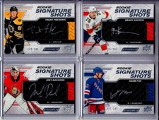 2019-20 Upper Deck Engrained Rookie Signature Shots #RSSJD Joey Daccord RC /249