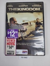 The Kingdom DVD, 2007 Jamie Foxx Chris Cooper Jennifer Garner. USED, VERY GOOD