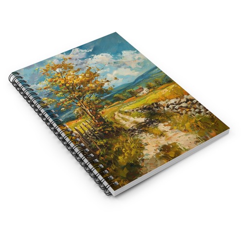 Cuaderno espiral arte Irlanda - línea reglada - Imagen 4 de 6