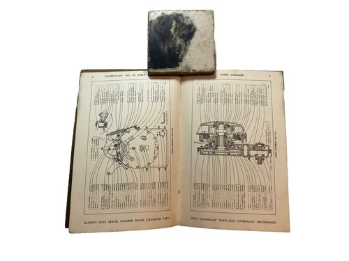 Cat Caterpillar 30 D8 D9 Cable Control Drum OEM Parts List Catalog Manual 54-C-1 - Picture 4 of 6