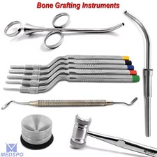 Implant Sinus Lift Osteotome Surgery Kit Mallet Hammer Bone Graft Instruments