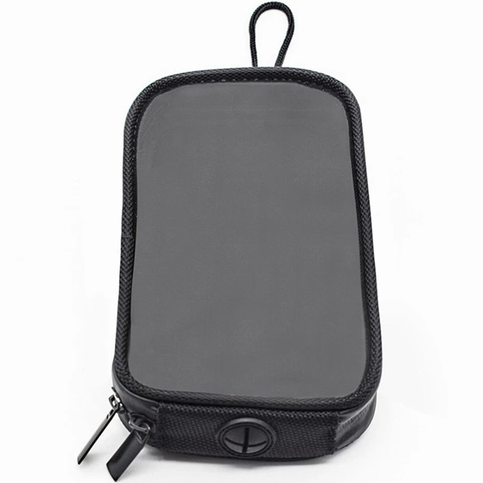 Suporte de telefone à prova d'água para motocicleta bicicleta frontal tanque de combustível bolsa celular portátil - Imagem 2 de 4