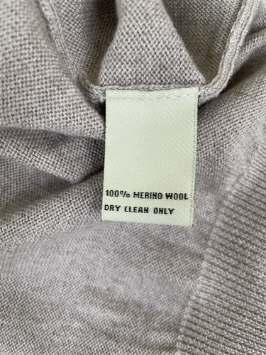 Donald Ross V-Neck Merino Wool pullover sweater men's Size L - Picture 7 of 7