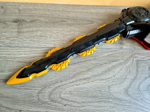 Power Rangers Ninja Steel Rockstorm Gitarrenblaster mit Sounds - neue Batterien - Bild 10 von 10