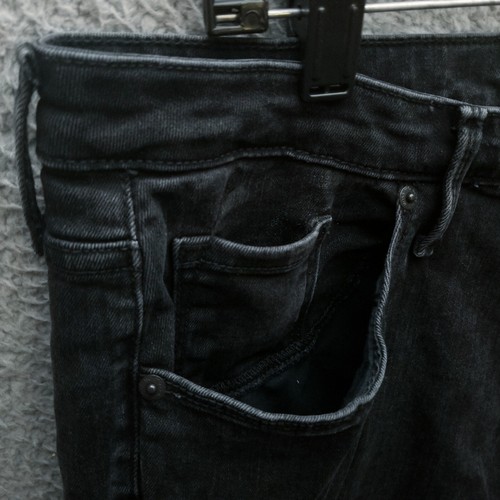 Mossimo Women's 16 Black Skinny Jeans 36.75" 31.5" 10.75" - Picture 2 of 10